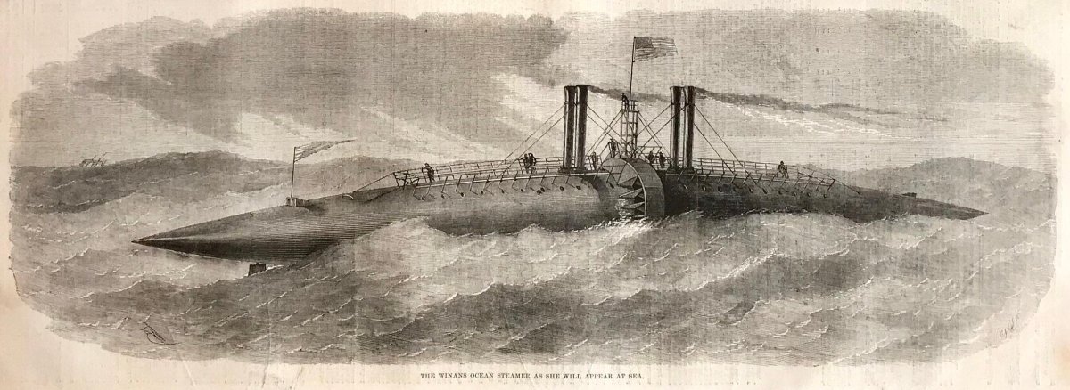 Подводная лодка "Наутилус" 19 век