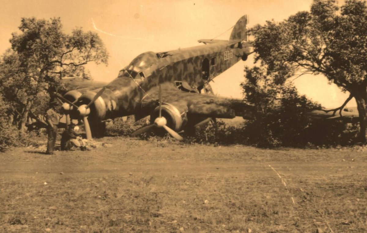 Итальянский бомбардировщик Савойя-Маркетти 79