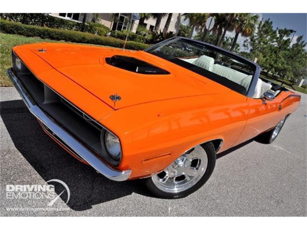 Plymouth Barracuda кабриолет