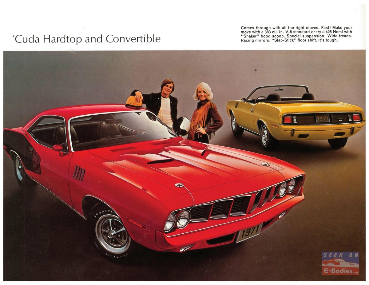 Плимут Барракуда 1971