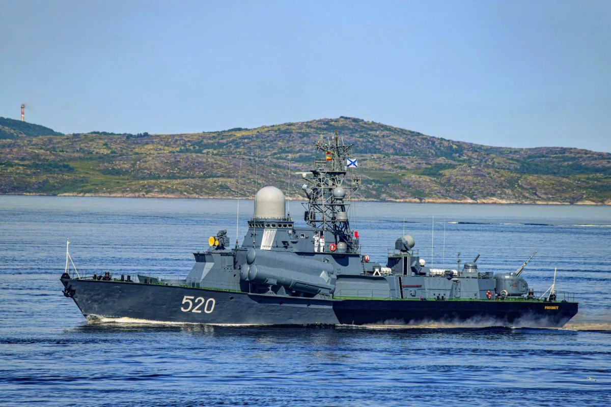 Малый ракетный корабль пр.1234 Овод