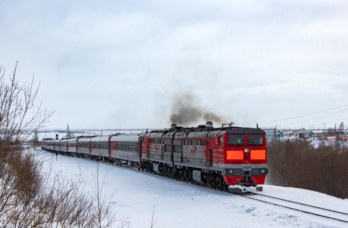Полярная стрела Москва-Лабытнанги
