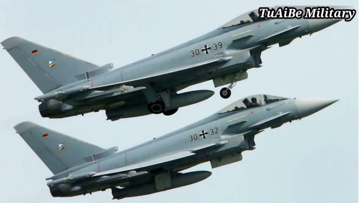 Истребитель Бундесвера Eurofighter