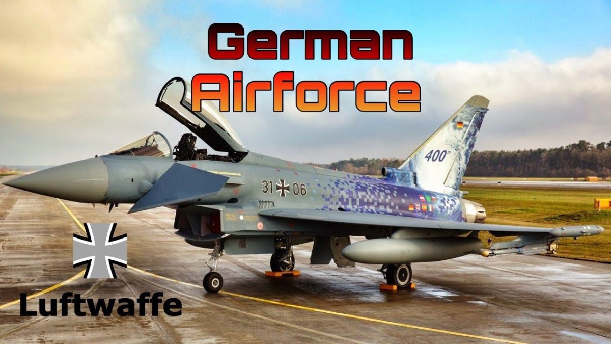 Истребитель Еврофайтер Тайфун