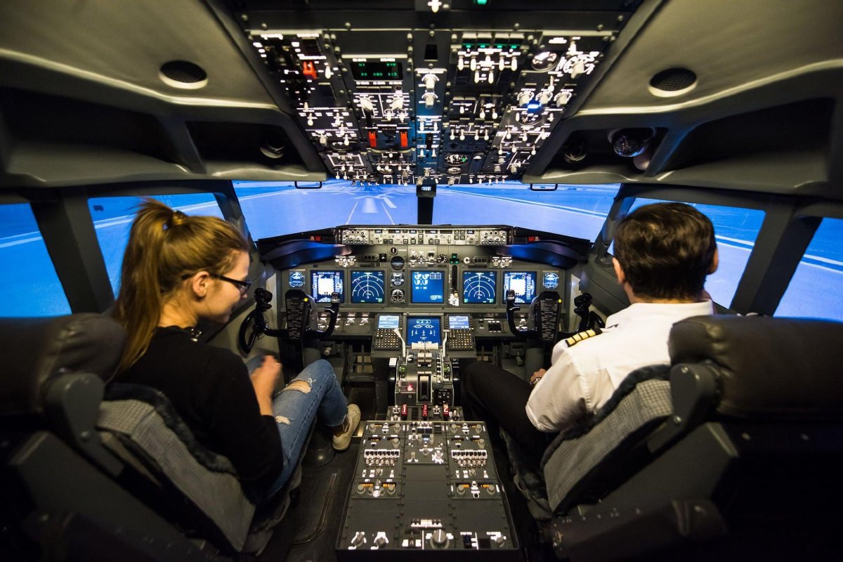 Boeing 737 кабина