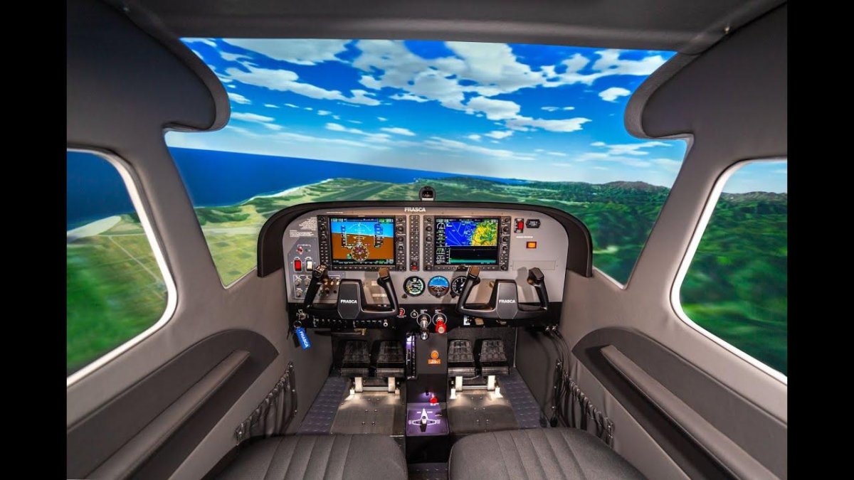 Цесна 172s кабина