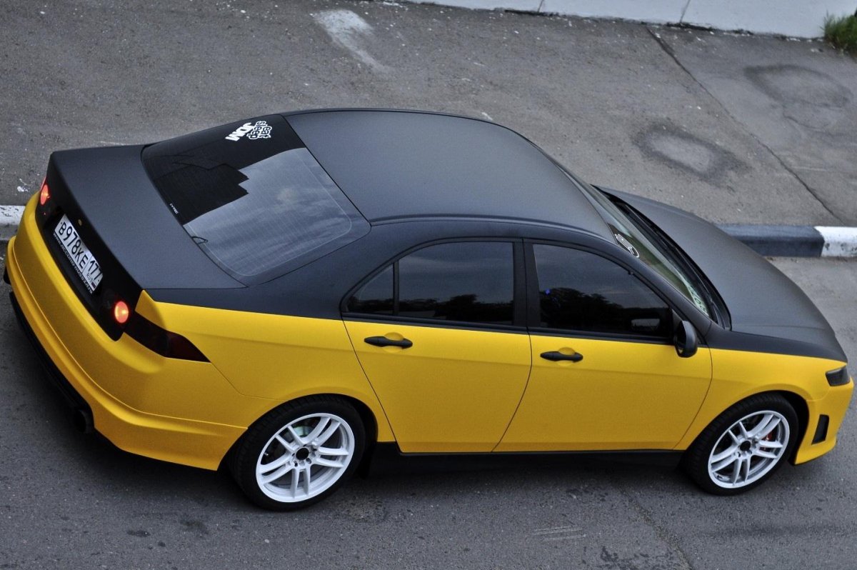 Двухцветная окраска автомобиля