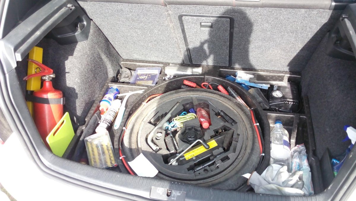 Volkswagen Scirocco багажник