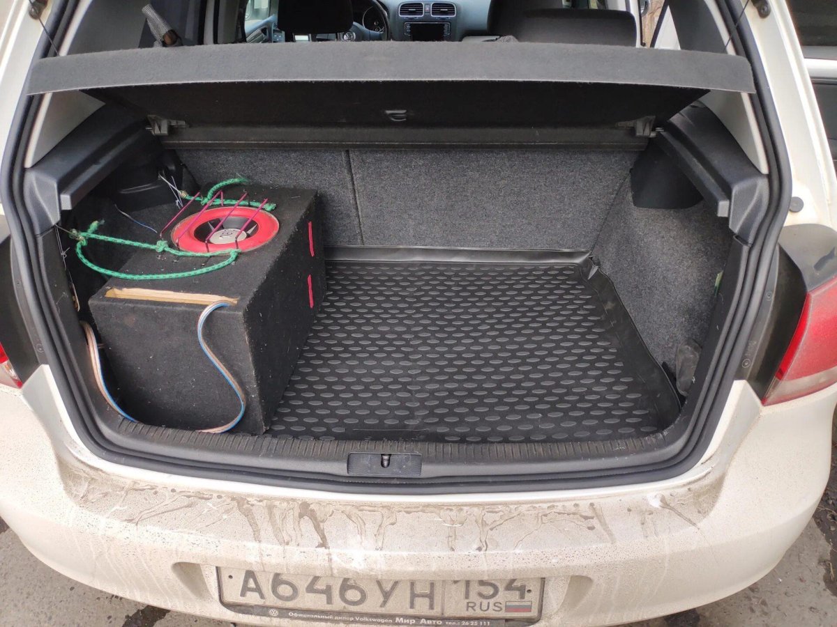 Golf 6 багажник