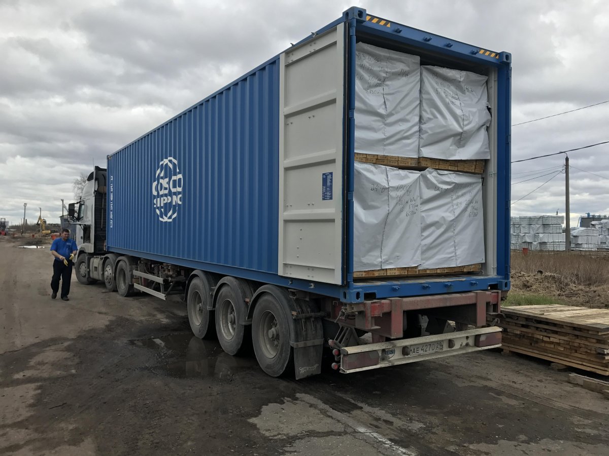 МАЗ контейнеровоз 20 футов