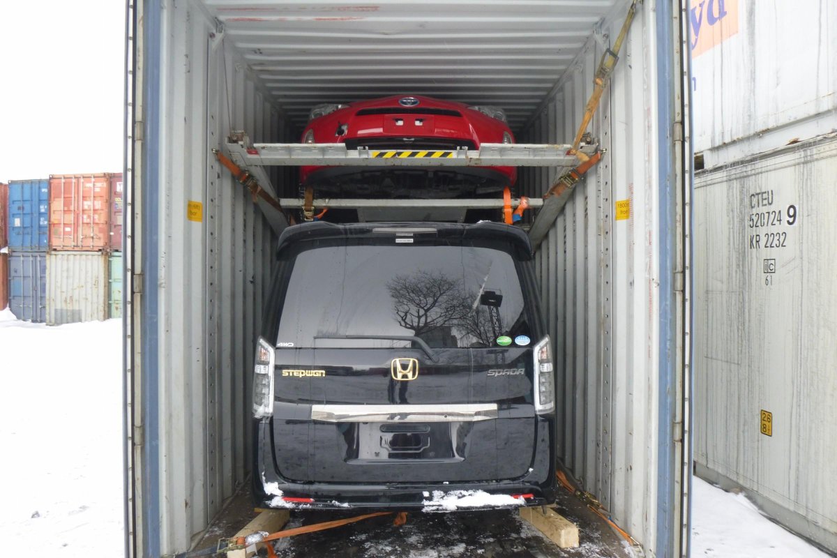 "TLC 200" -В 20 тонном контейнере