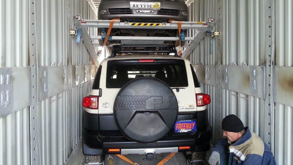 Контейнер для перевозки автомобилей