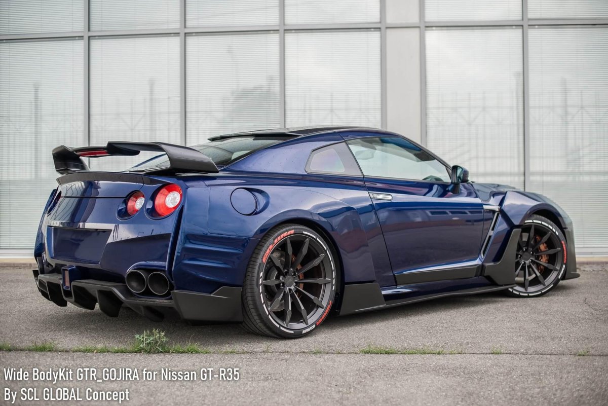 Nissan GTR r35 body Kit