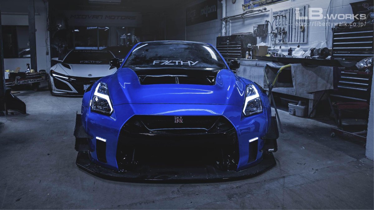 Nissan GTR r35 Liberty walk Type 2
