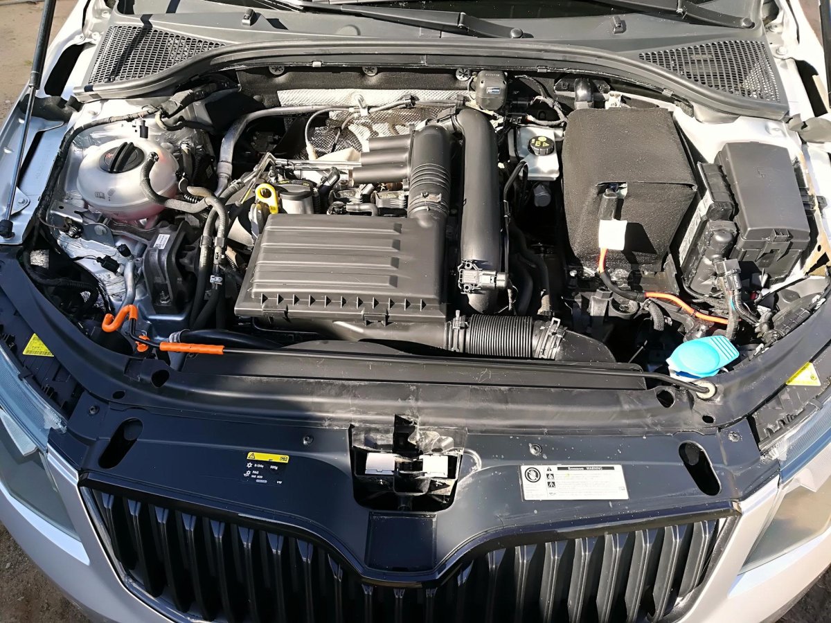 Подкапотка Октавия а7