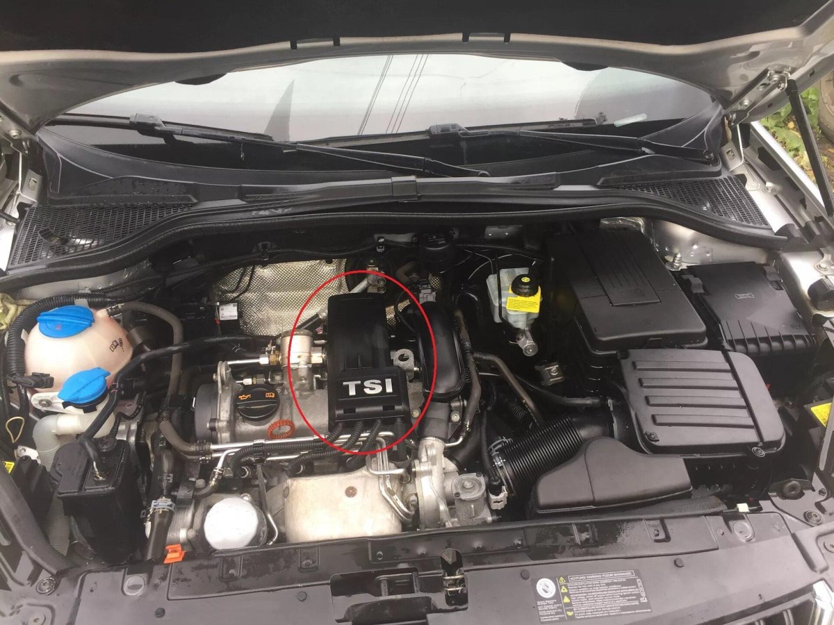 Шкода Йети 1.2 под капотом