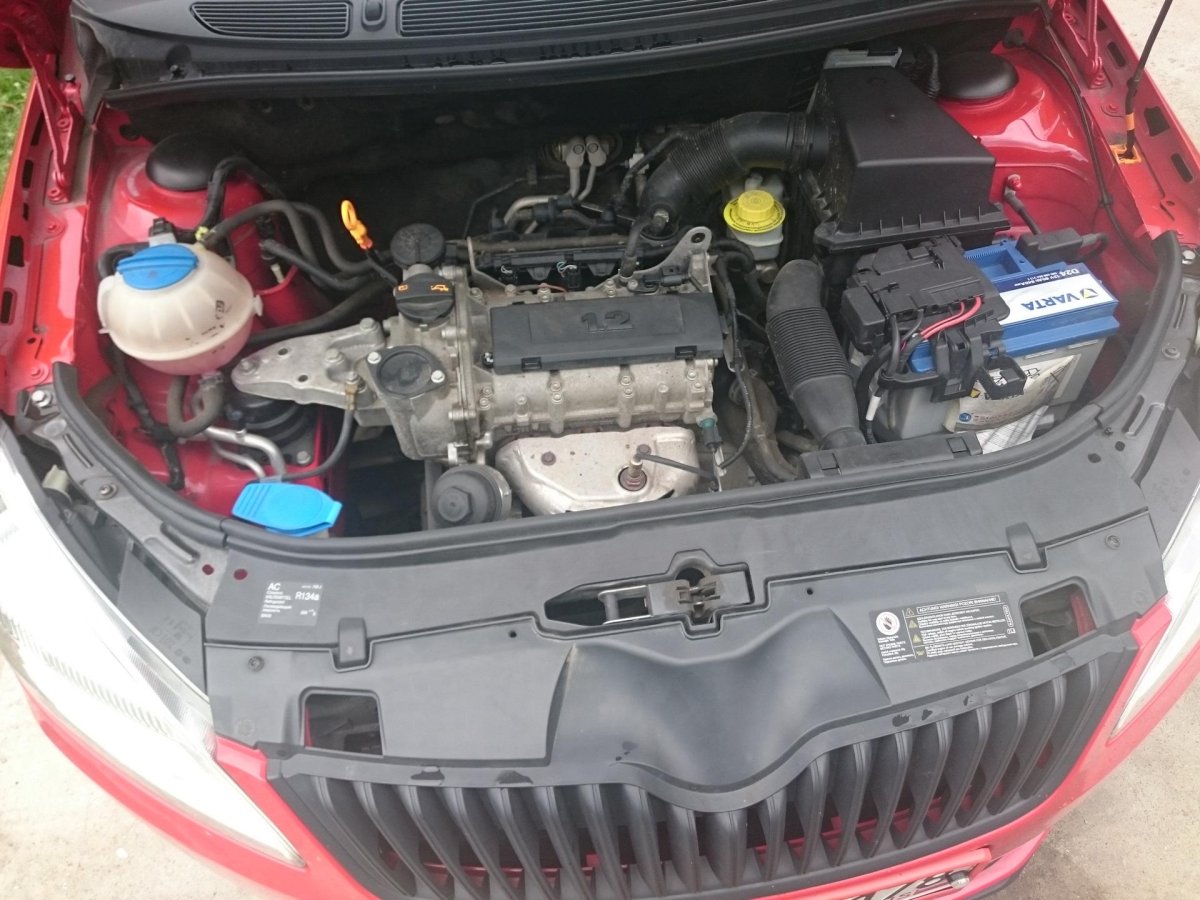 Подкапотка школа Фабия 2