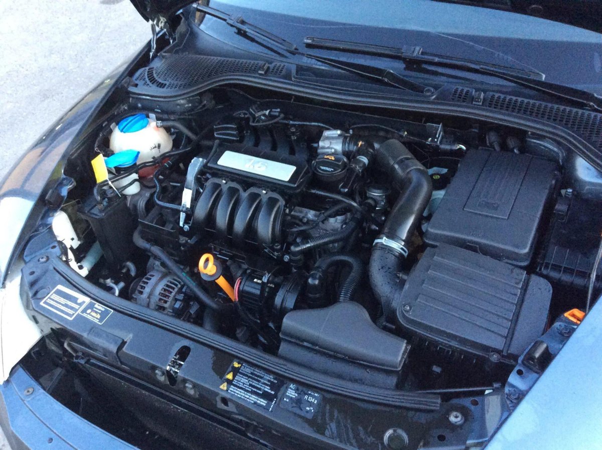 Подкапотка Октавия а5 1.6