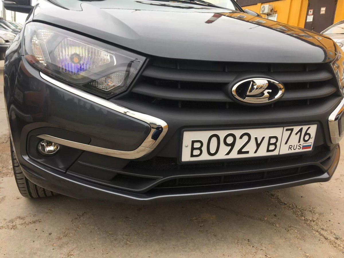 Противотуманки Лада Гранта фл