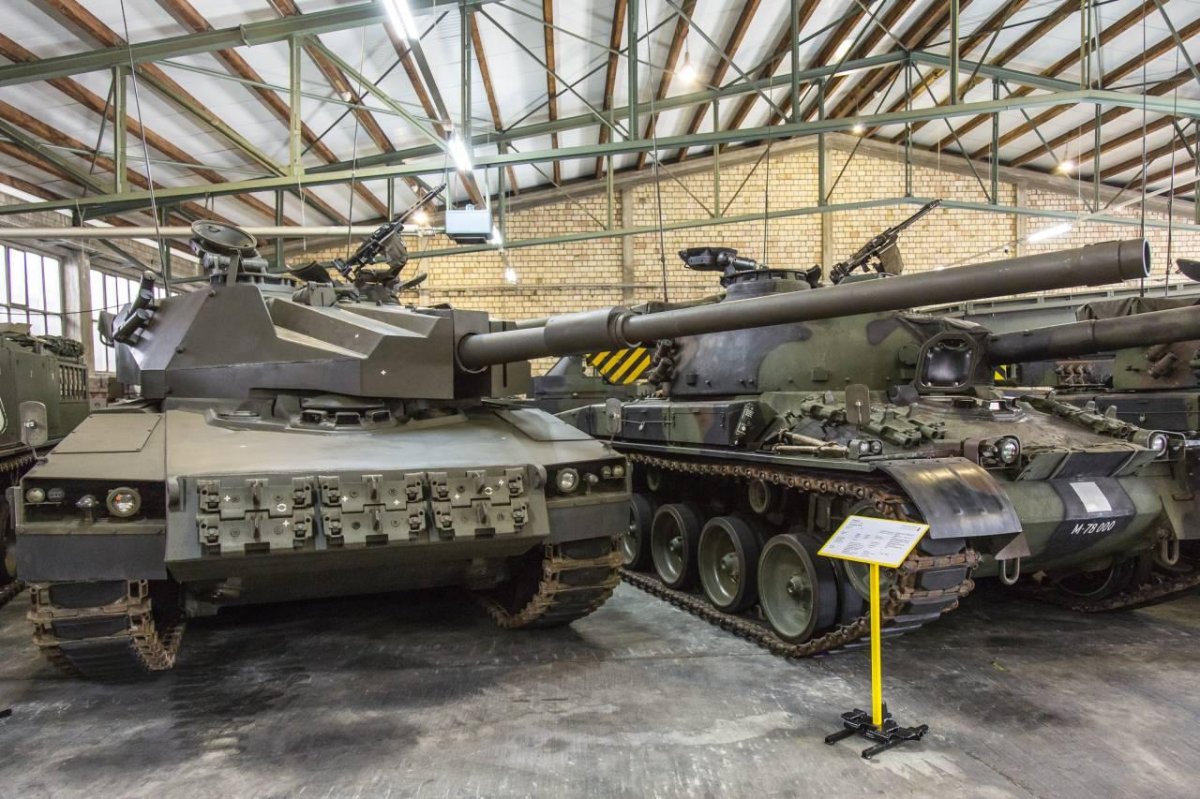 Швейцарский танк PZ 68