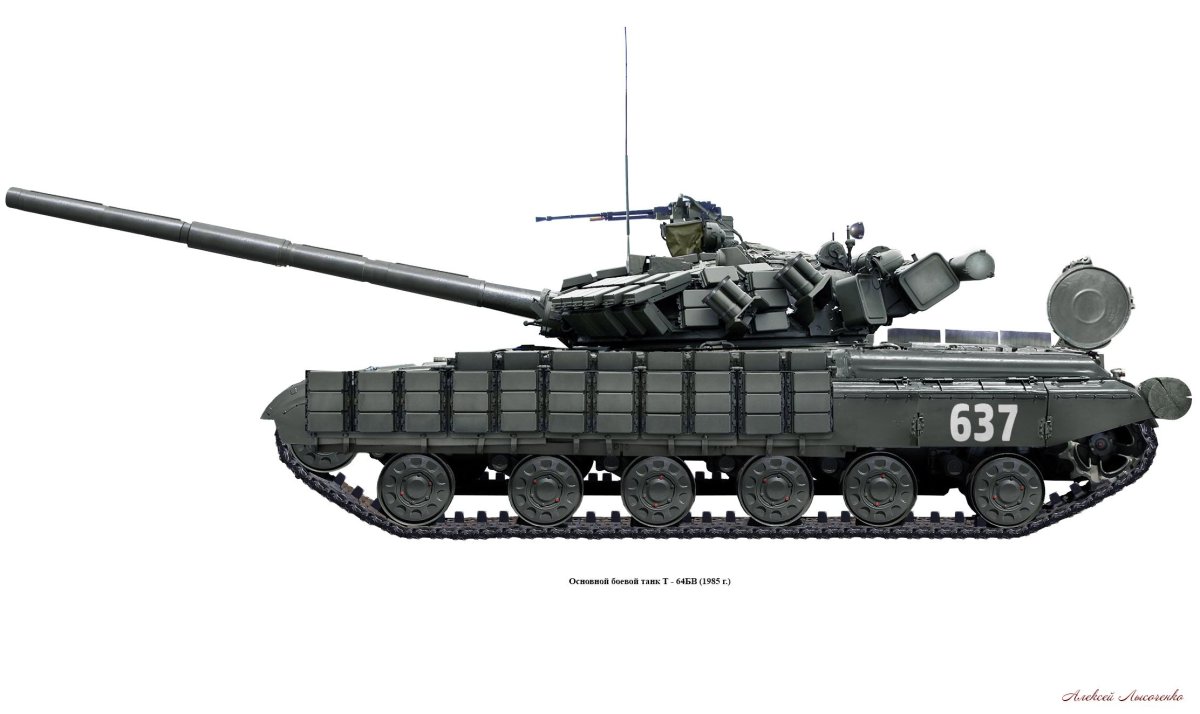 Т 64 С динамической защитой