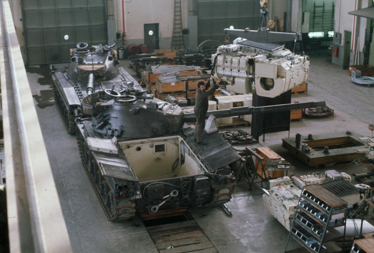 Panzer 68 швейцарский