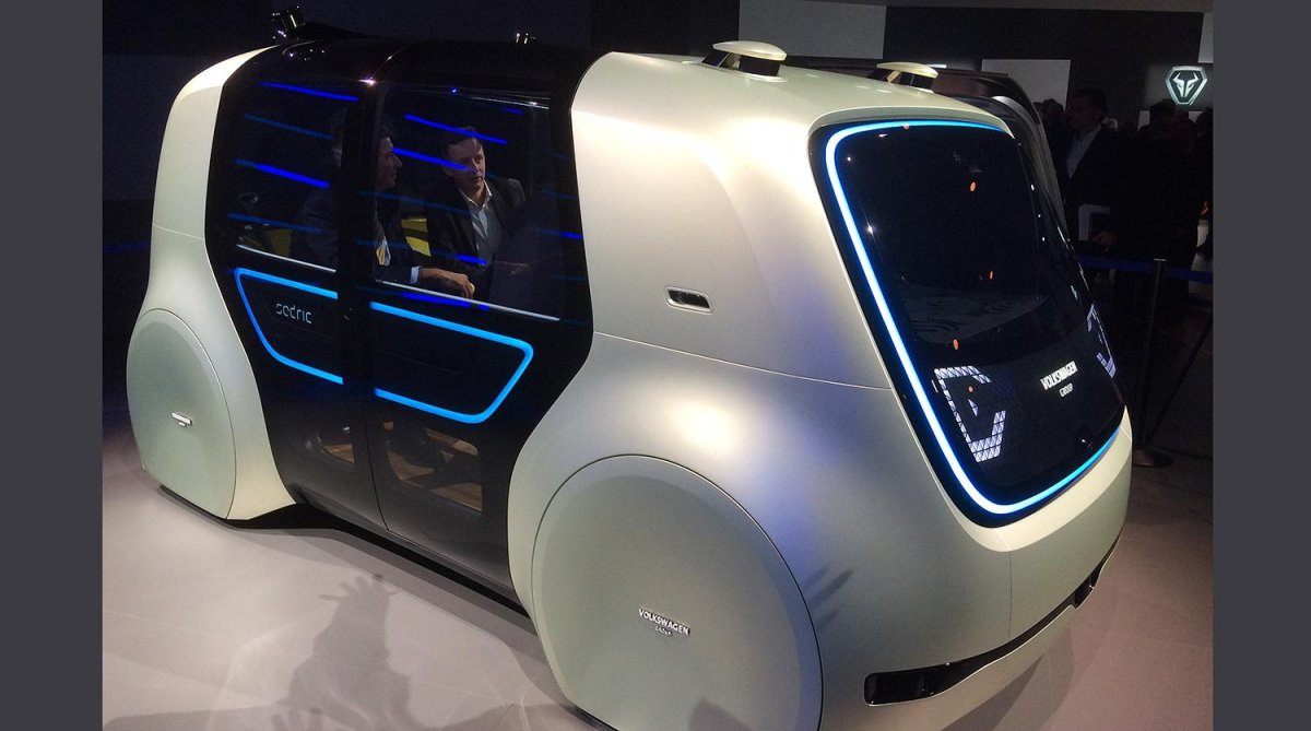 Беспилотные автомобили Volkswagen Sedric