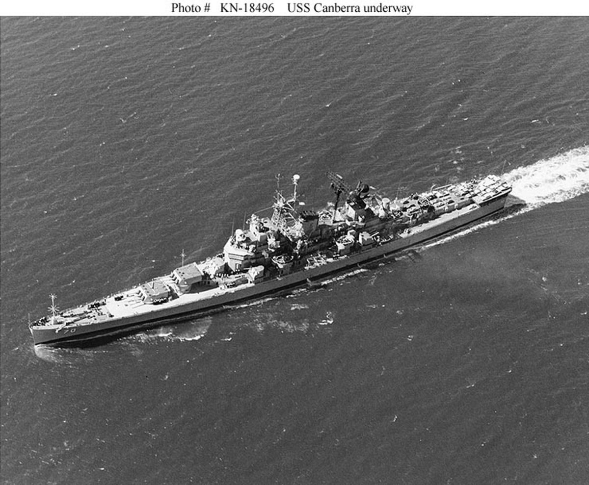 USS Canberra CA-70