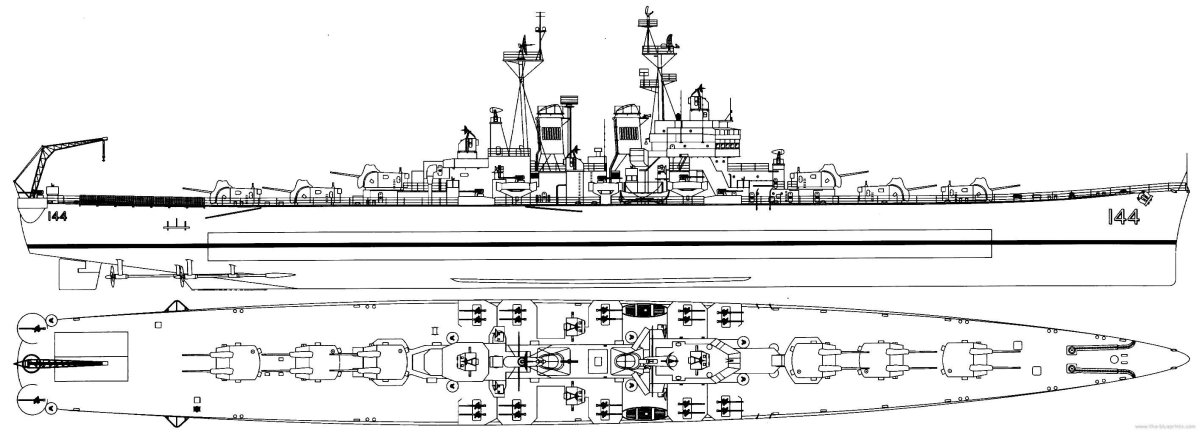 Крейсер USS Wichita (CA-45)