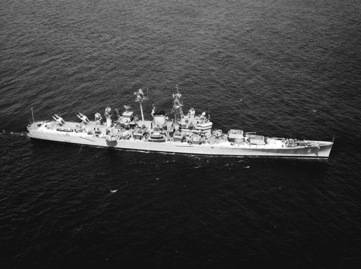 USS Canberra CA-70