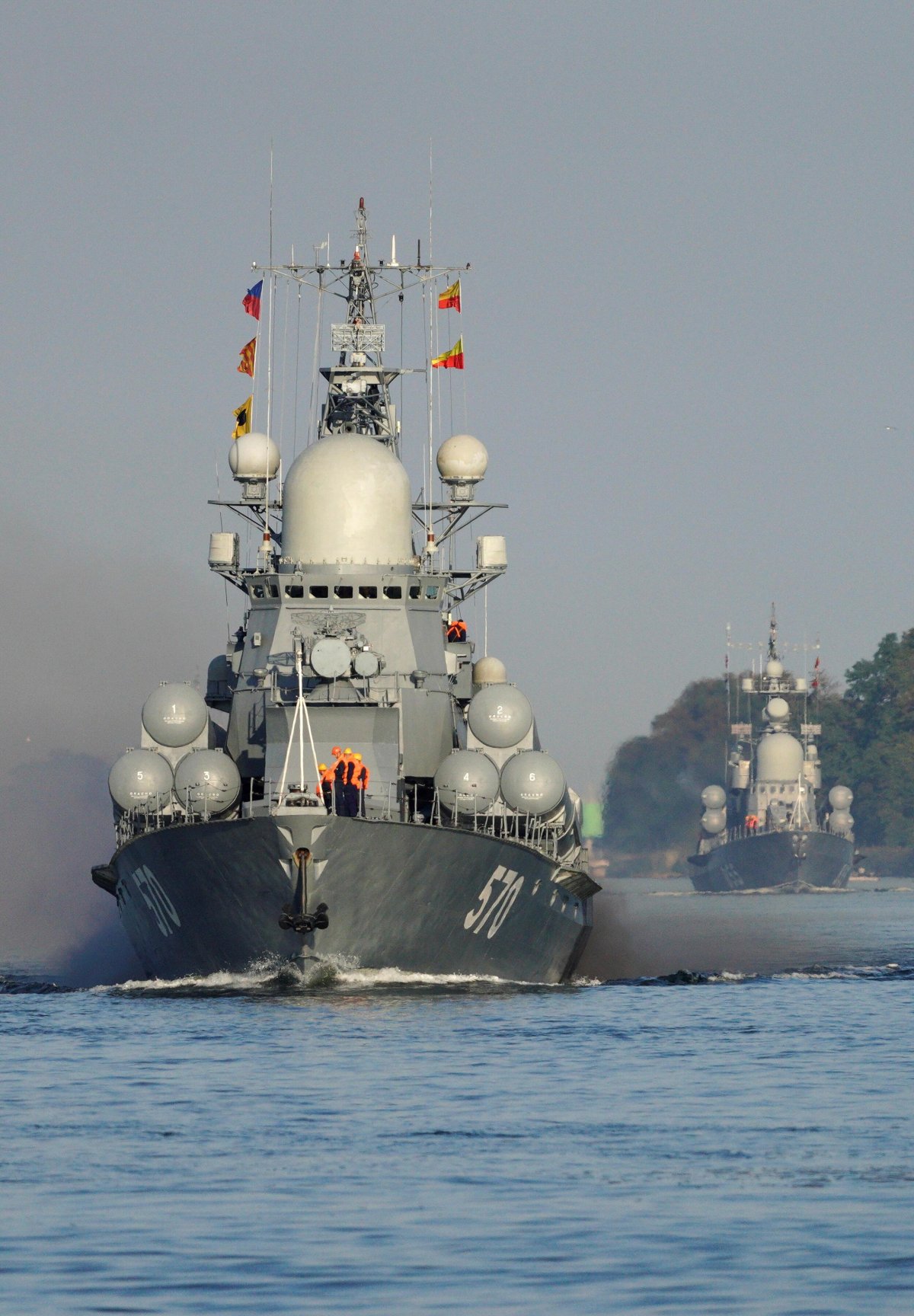 Ракетный катер Заречный Балтфлот