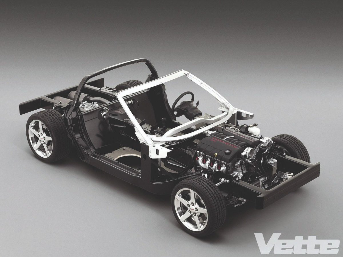 Corvette c6 рама
