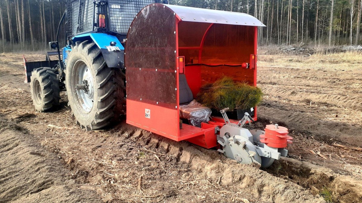 СЛП-2 Лесопосадочная машина