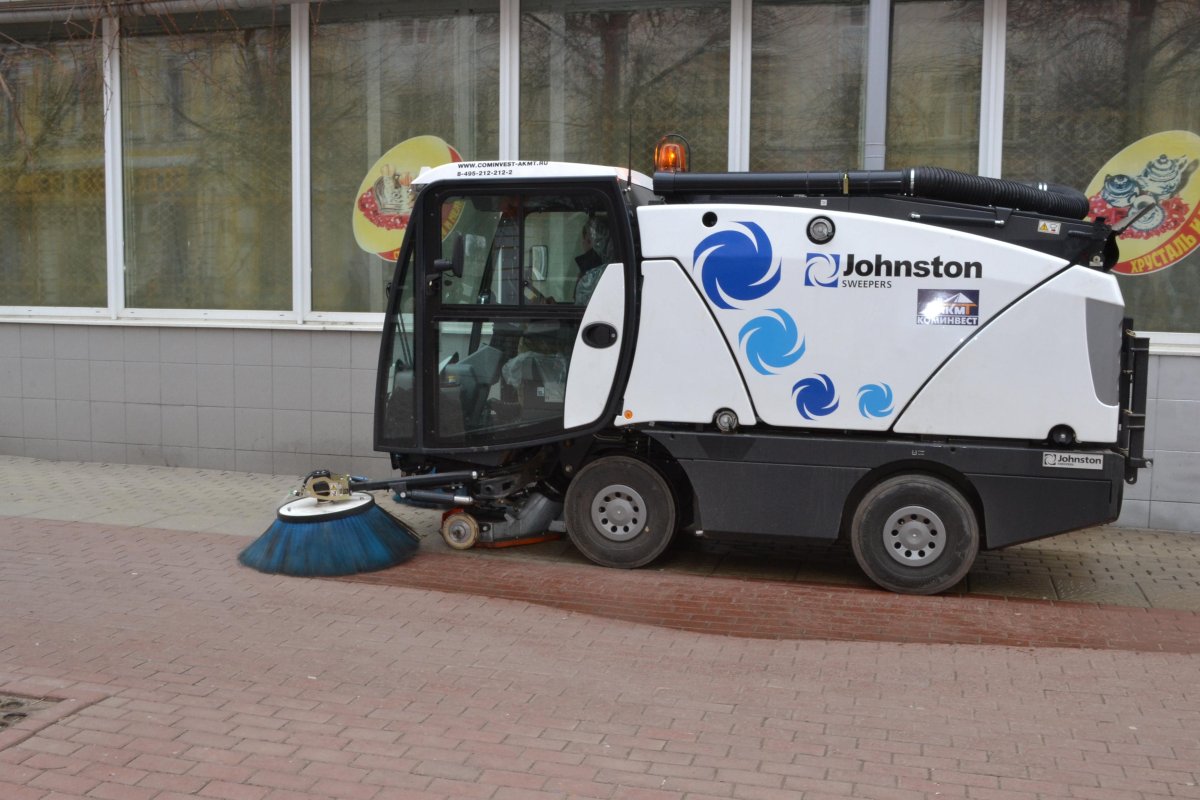 Подметально уборочная машина Johnston