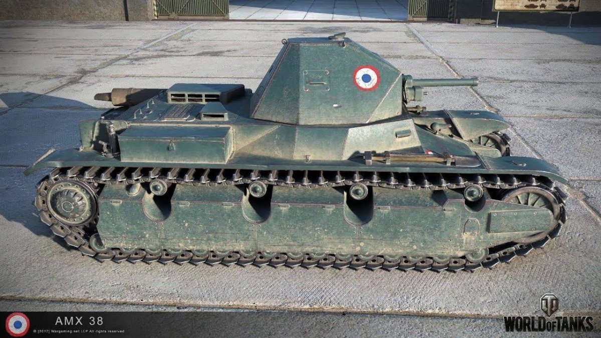 AMX 38 танк