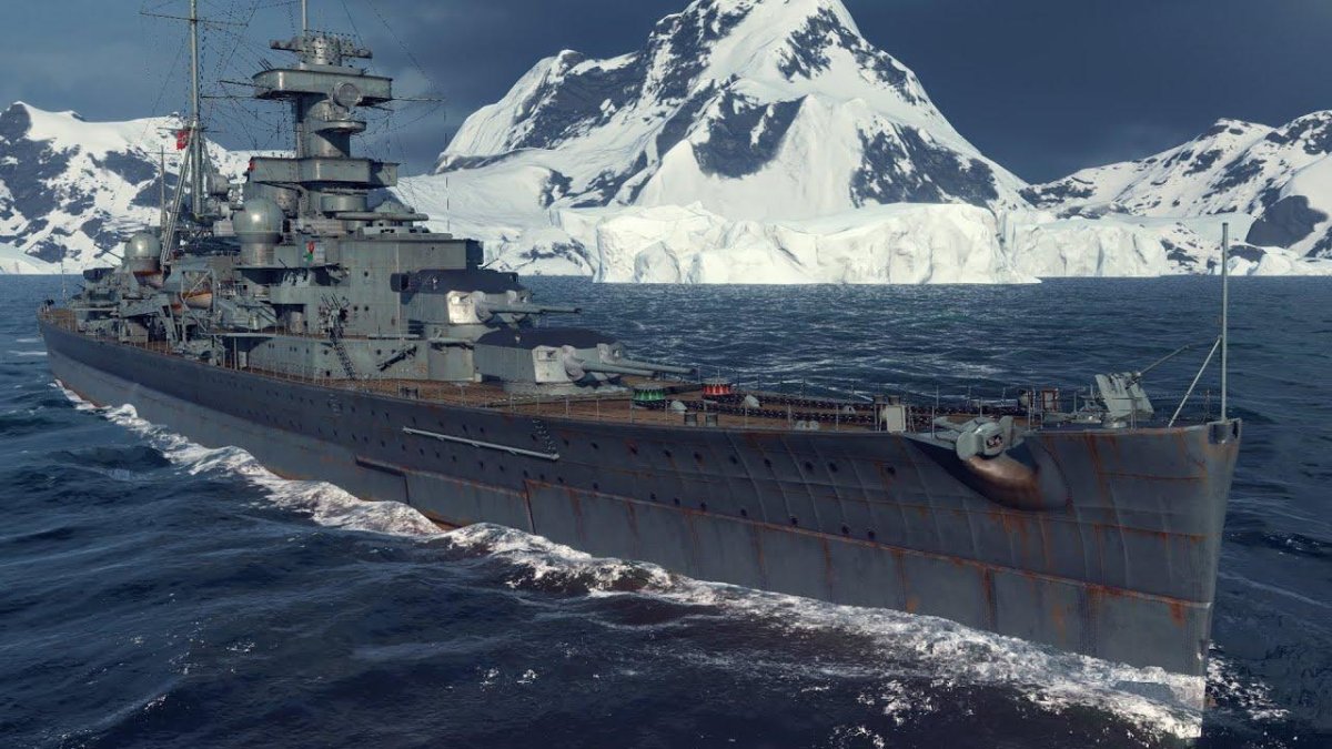 Крейсер Hindenburg World of Warships