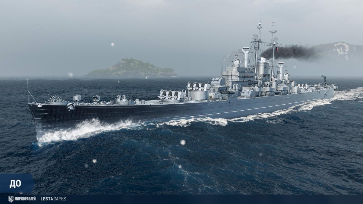 Японский крейсер