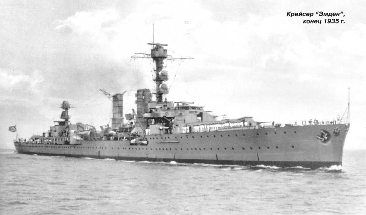 Лёгкий крейсер Эмден 1925