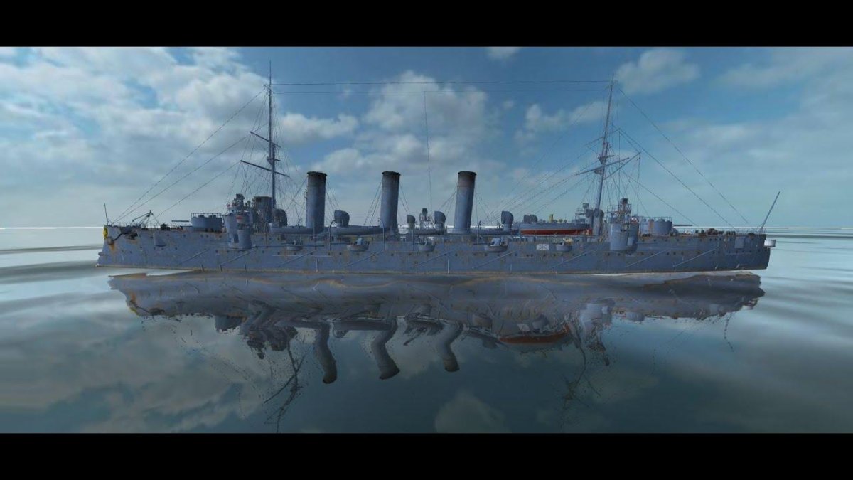 Крейсер богатырь World of Warships
