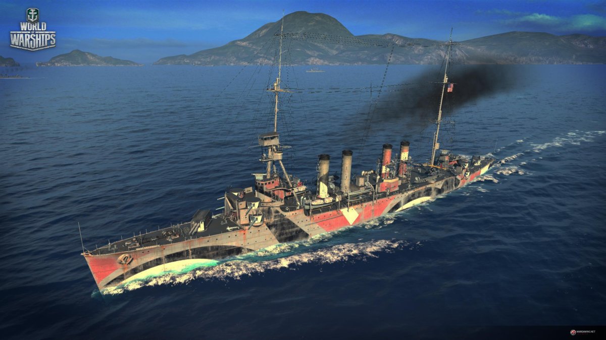 Американский крейсер Диана в World of Warships