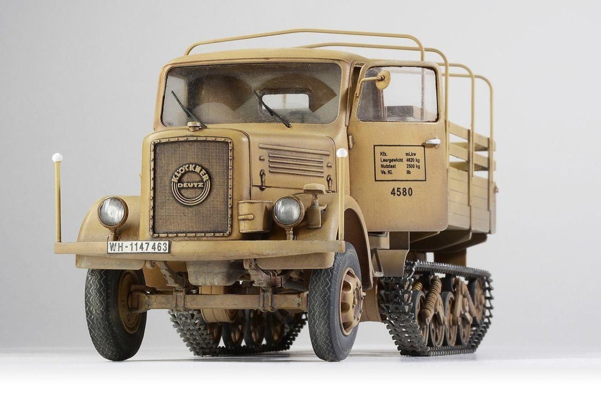 Армейский грузовик KHD 3000 ICM