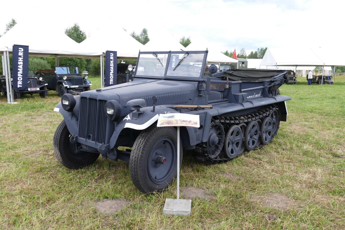 Немецкий тягач SD KFZ 10