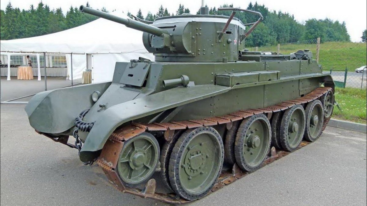 БТ-7 танк СССР