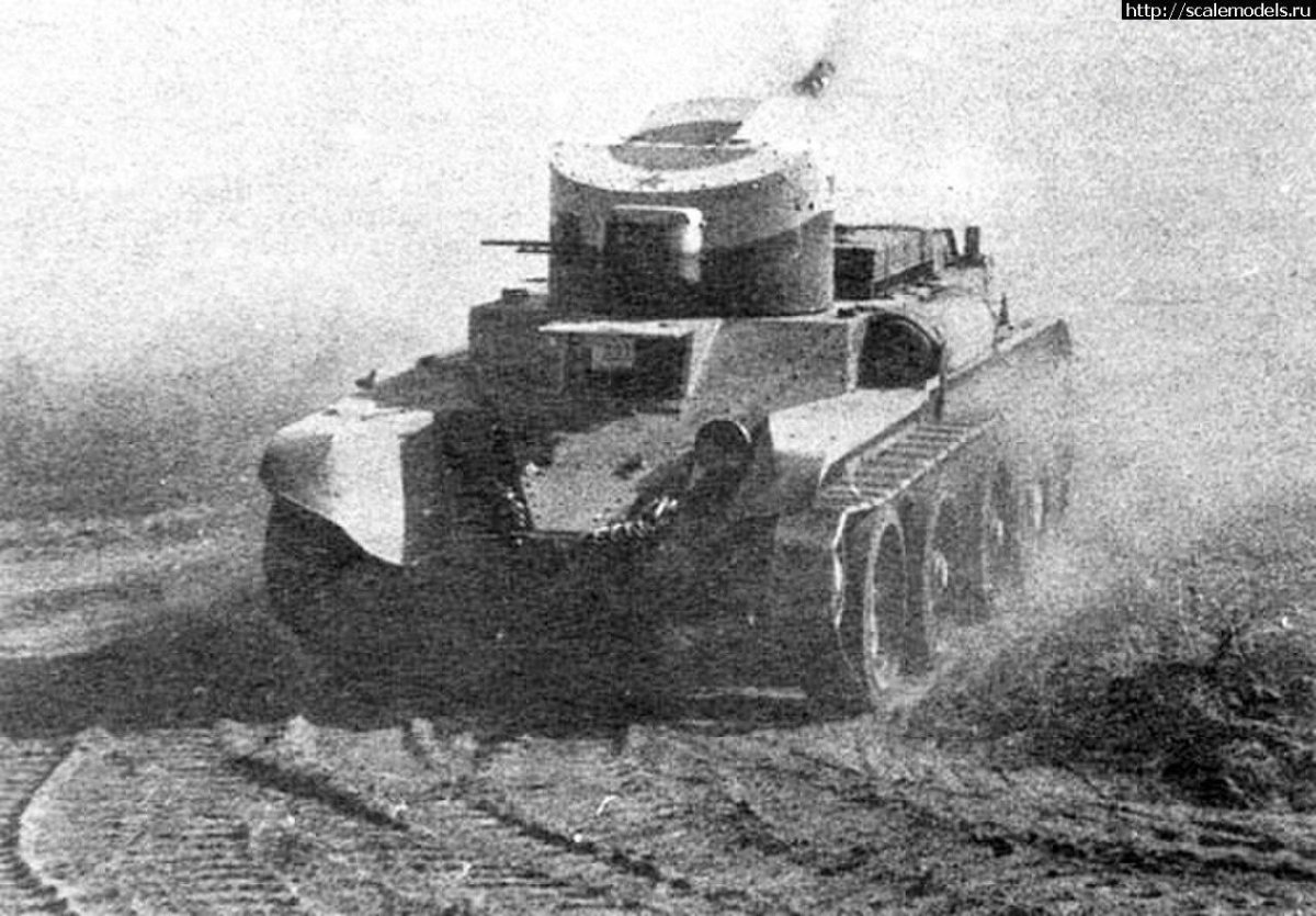 Киевские маневры 1935 года танк БТ