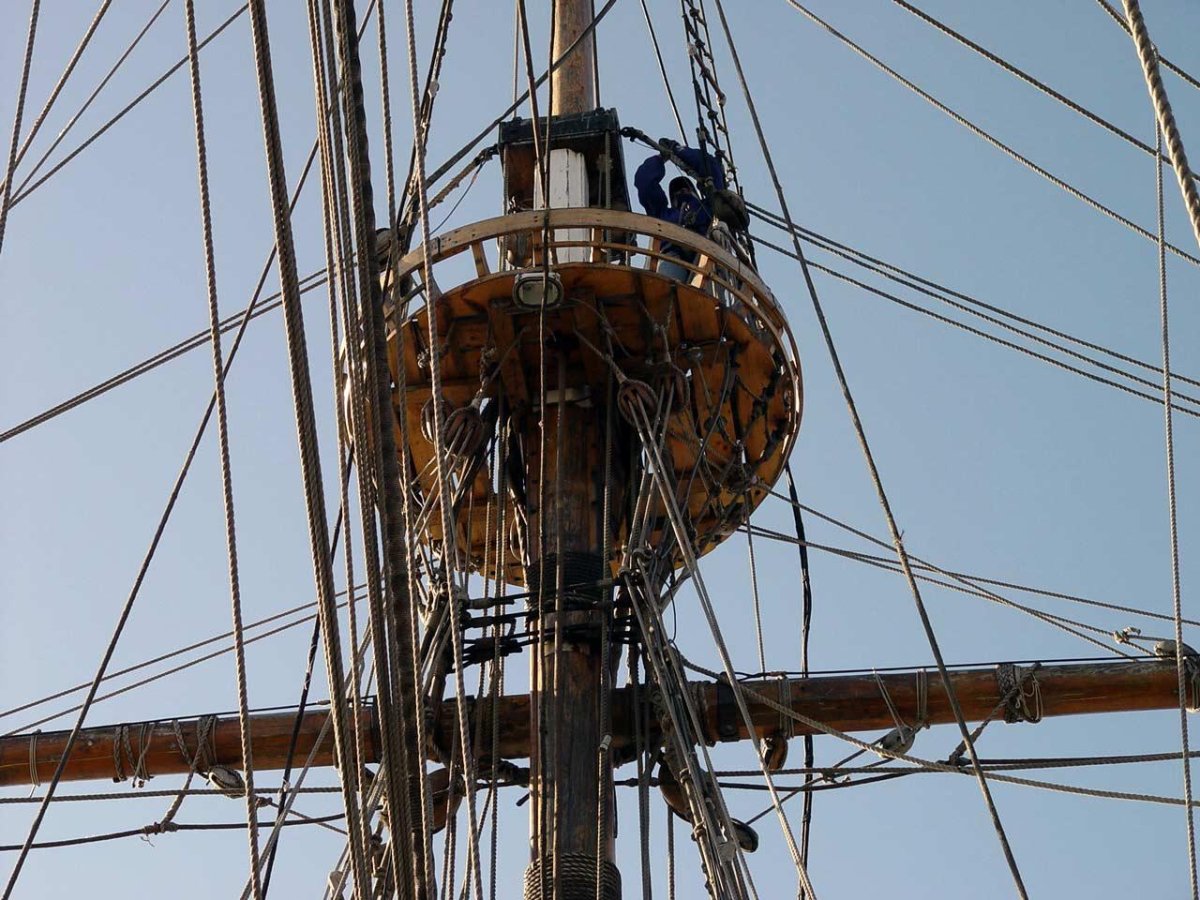 Фрегат Штандарт в Санкт-Петербурге