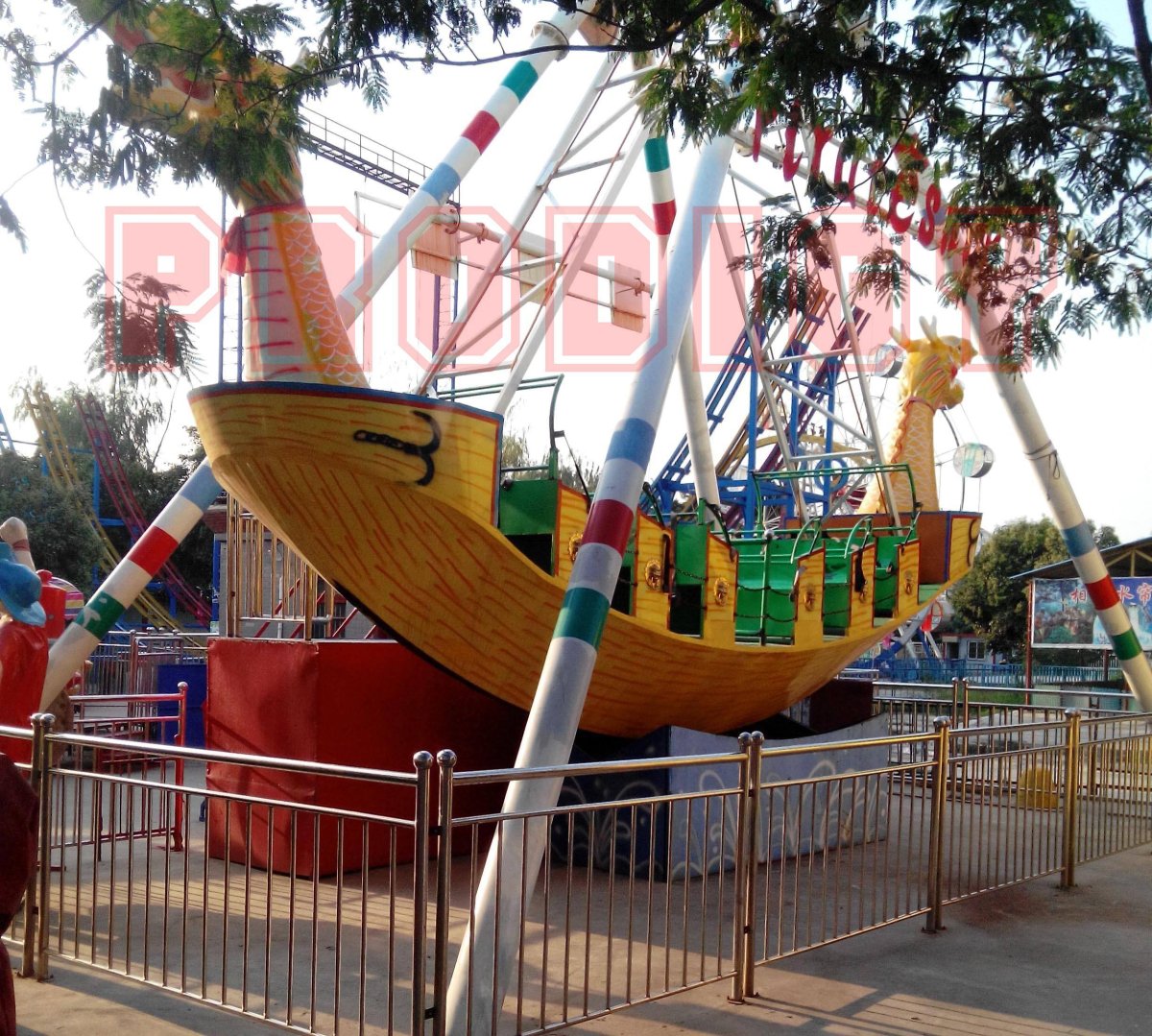 Качели корабль