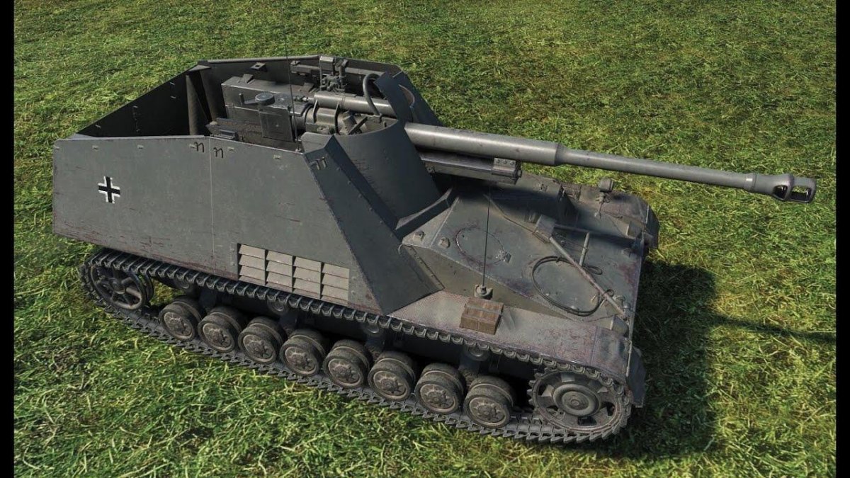 Насхорн самоходная Артиллерийская