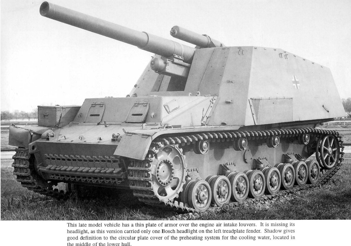 150-Мм самоходная гаубица «Хуммель».