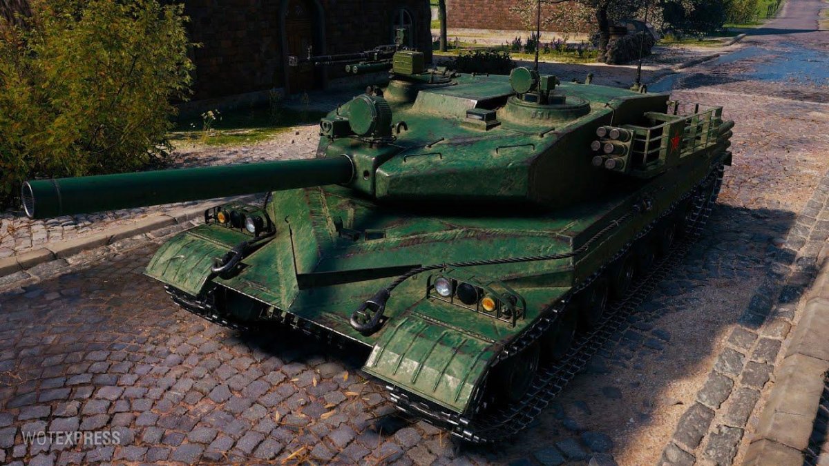 Bz 75 китайский танк