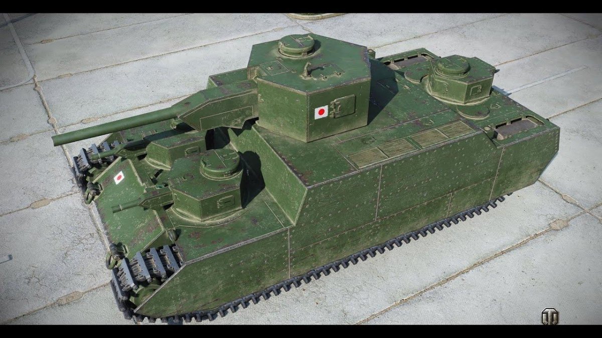 Японский тяжелый танк o-i